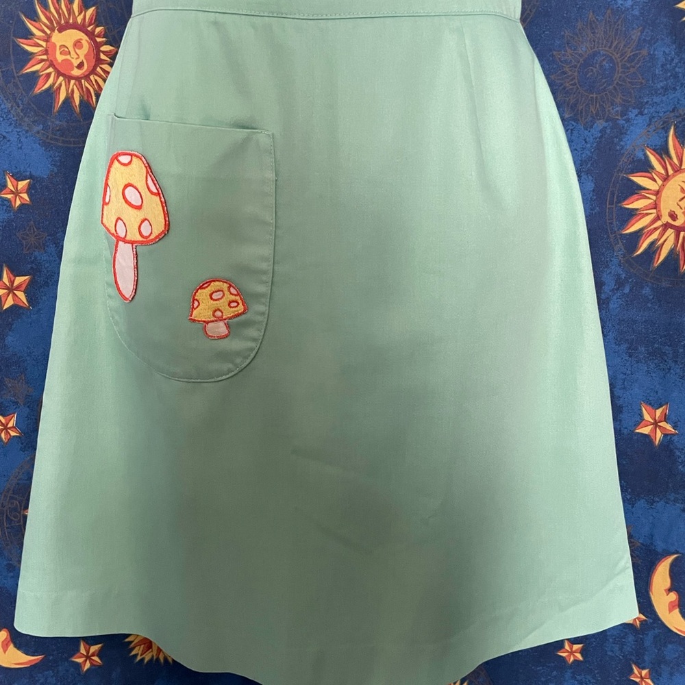 Vintage 1980s mushroom skirt
